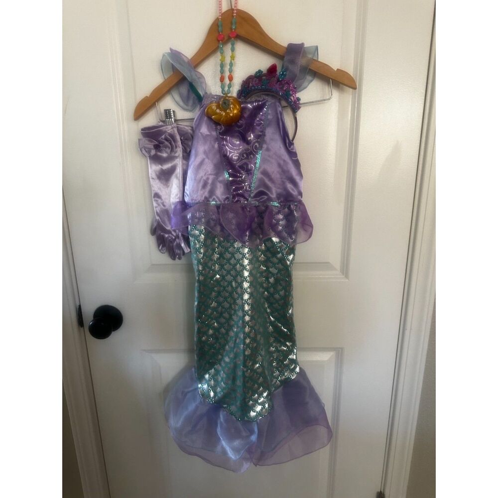 Little Mermaid Costume and Accessories - Size 3t